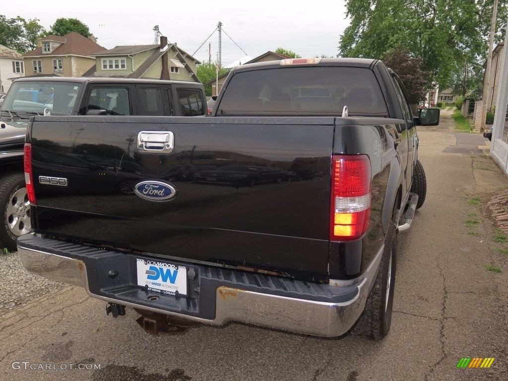 2004 F150 XLT SuperCab 4x4 - Black / Medium Graphite photo #10
