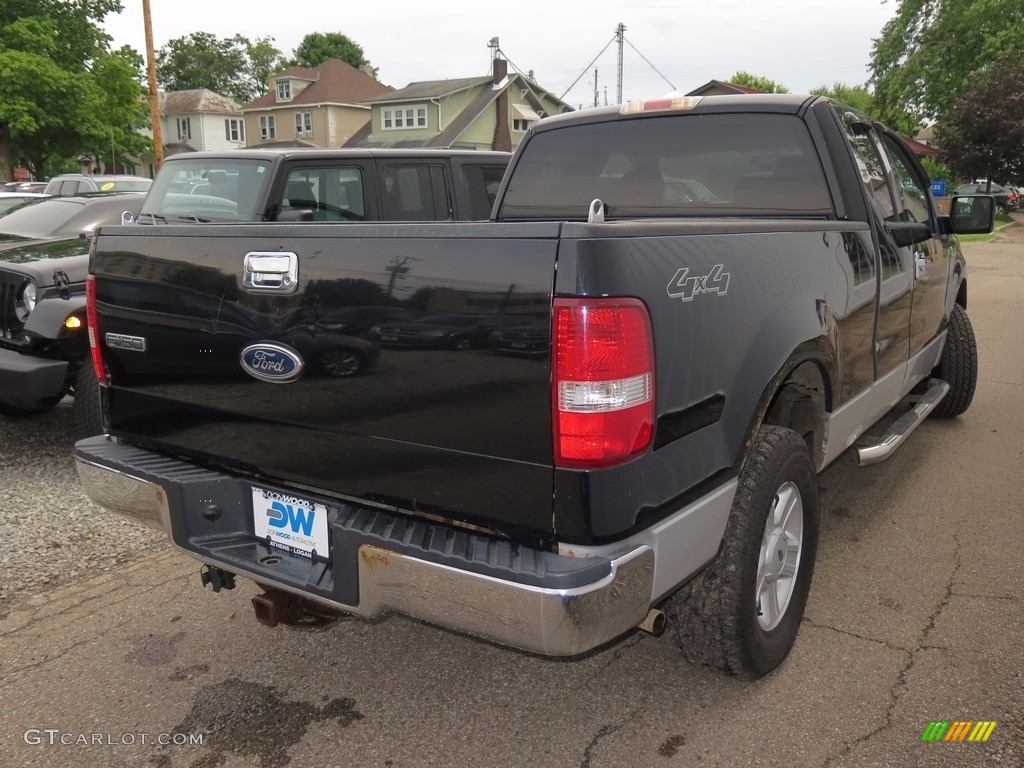 2004 F150 XLT SuperCab 4x4 - Black / Medium Graphite photo #11