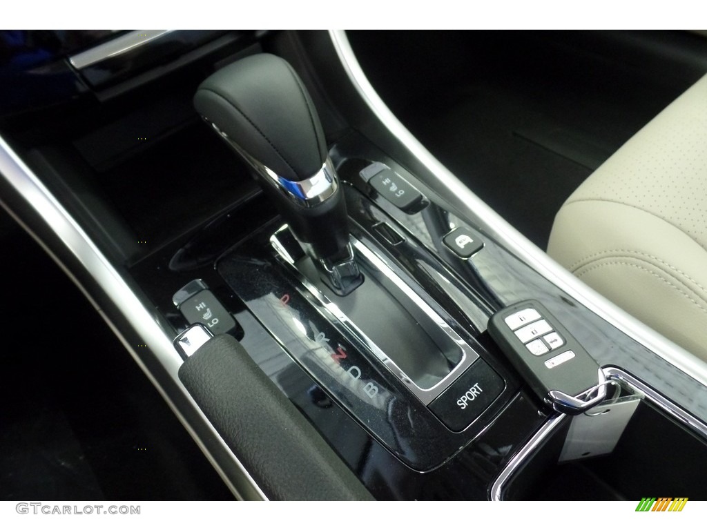 2017 Accord Hybrid Touring Sedan - Crimson Pearl / Ivory photo #12