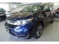 2017 Obsidian Blue Pearl Honda CR-V LX AWD  photo #1