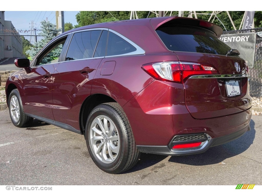 2017 RDX AWD - Basque Red Pearl II / Parchment photo #6
