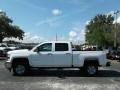 2017 Summit White Chevrolet Silverado 2500HD Work Truck Crew Cab 4x4  photo #2