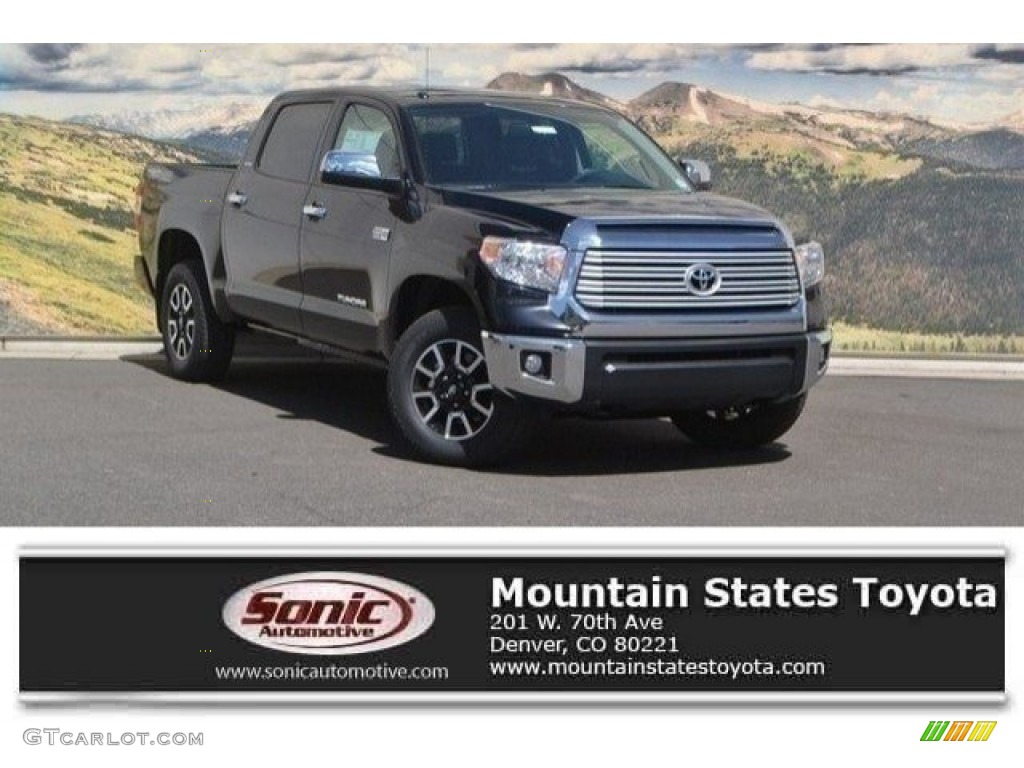 Midnight Black Metallic Toyota Tundra