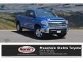 2017 Blazing Blue Pearl Toyota Tundra SR5 Double Cab 4x4  photo #1