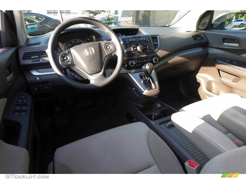 2014 CR-V EX AWD - White Diamond Pearl / Black photo #10