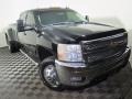 2011 Black Chevrolet Silverado 3500HD LTZ Crew Cab 4x4  photo #2