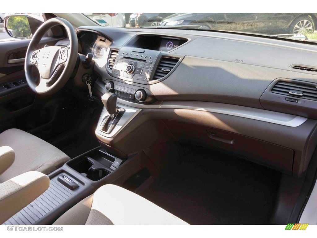 2014 CR-V EX AWD - White Diamond Pearl / Black photo #12