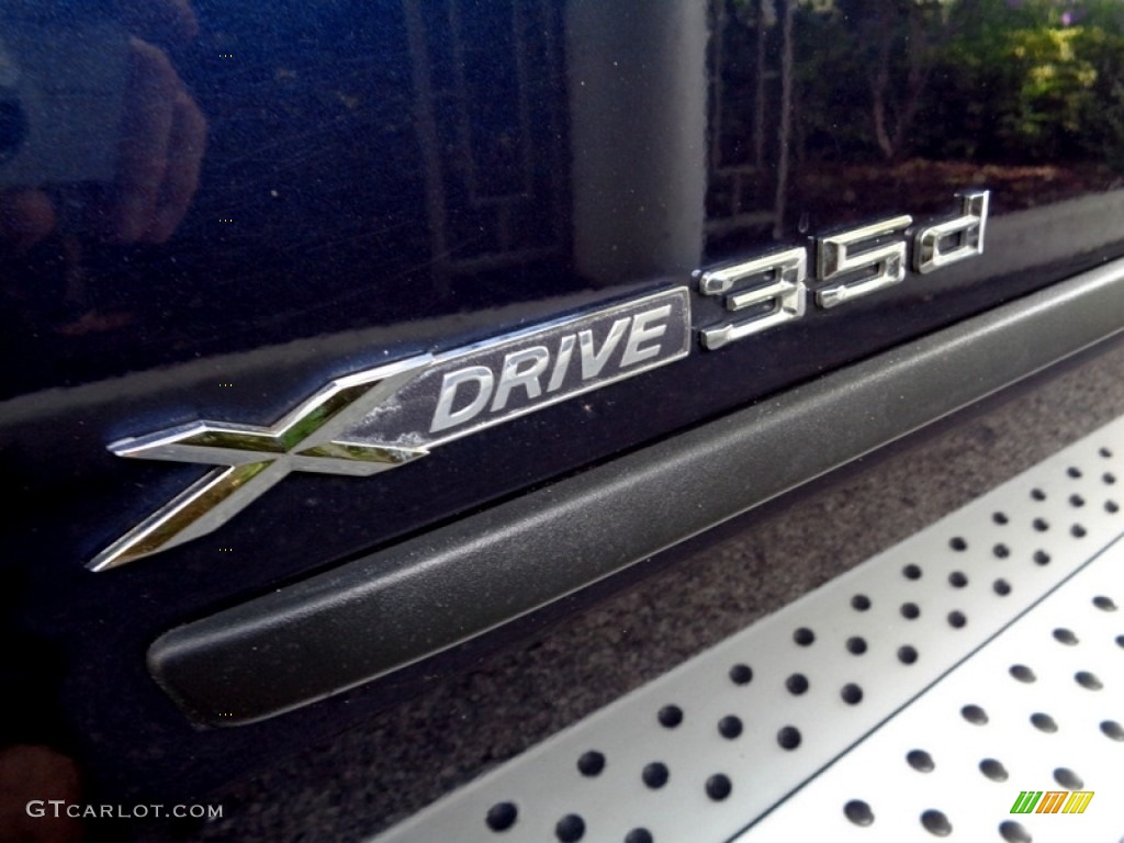 2010 X5 xDrive35d - Monaco Blue Metallic / Sand Beige photo #17