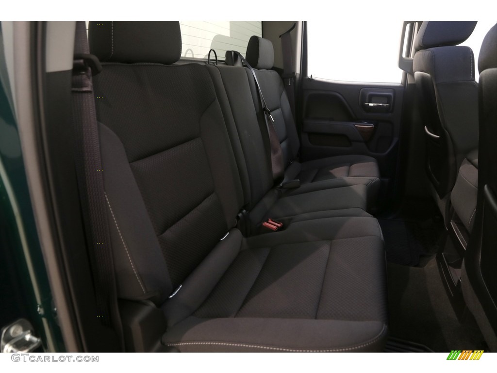 2015 Sierra 1500 SLE Double Cab 4x4 - Emerald Green Metallic / Jet Black photo #16