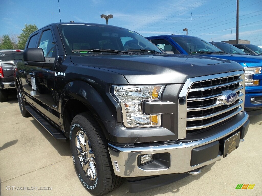 2017 F150 XLT SuperCrew 4x4 - Magnetic / Earth Gray photo #1