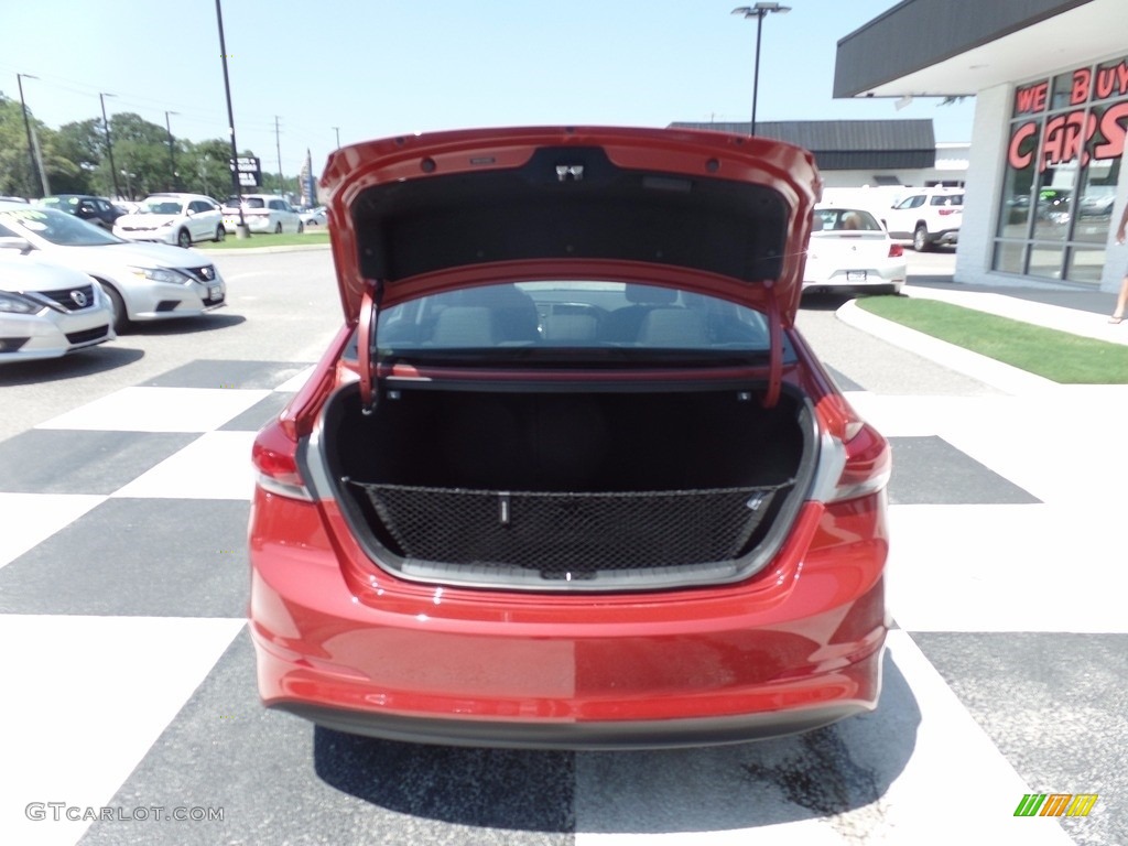 2017 Elantra Value Edition - Red / Beige photo #5