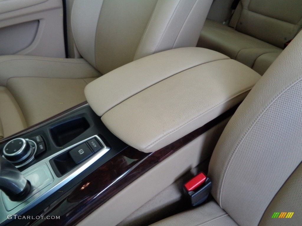 2010 X5 xDrive35d - Monaco Blue Metallic / Sand Beige photo #60