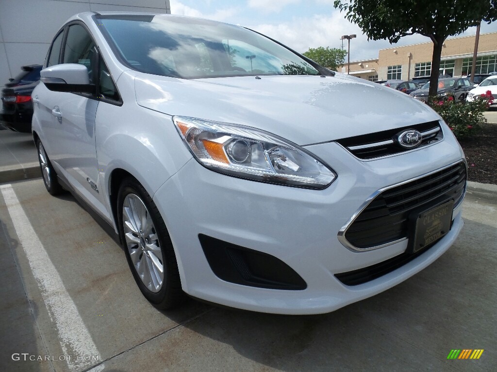 2017 C-Max Energi SE - Oxford White / Charcoal Black photo #1