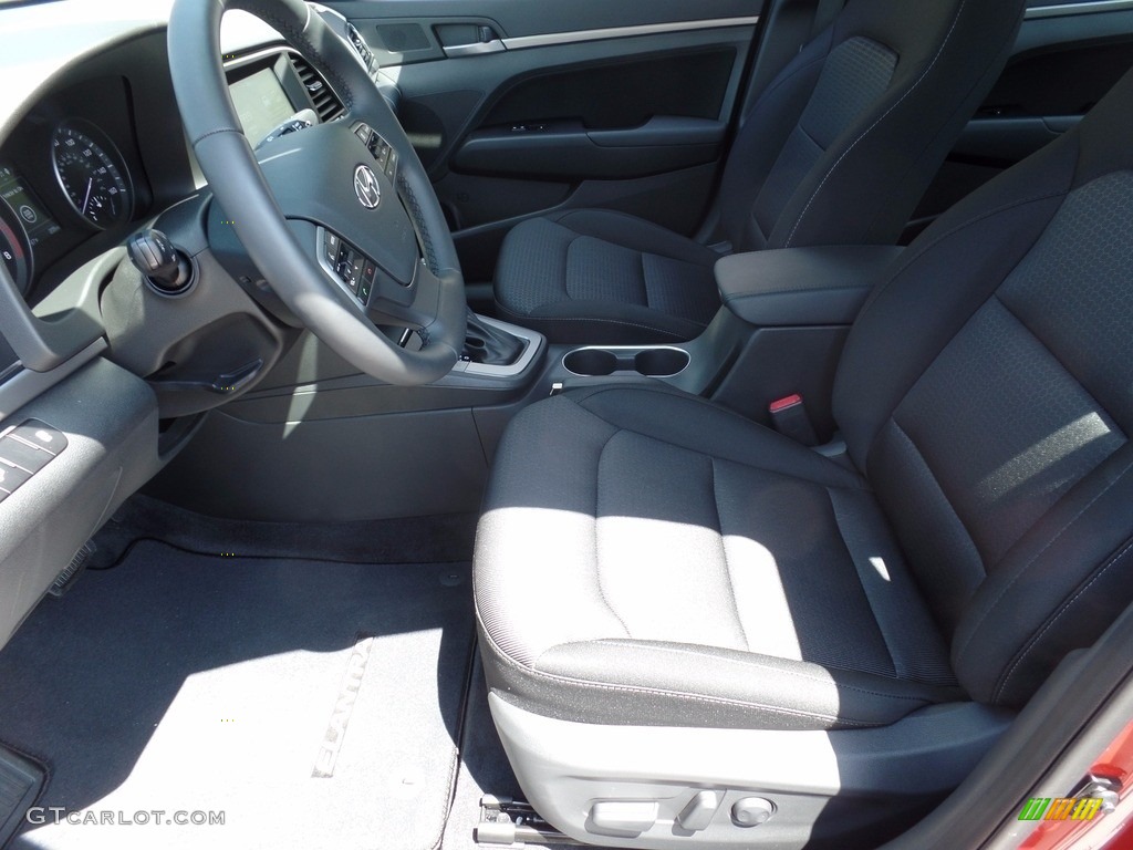 2017 Elantra Value Edition - Red / Beige photo #10
