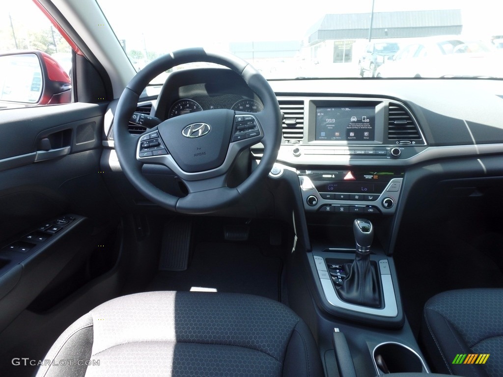 2017 Elantra Value Edition - Red / Beige photo #15