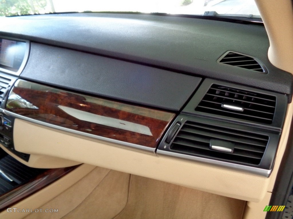 2010 X5 xDrive35d - Monaco Blue Metallic / Sand Beige photo #71