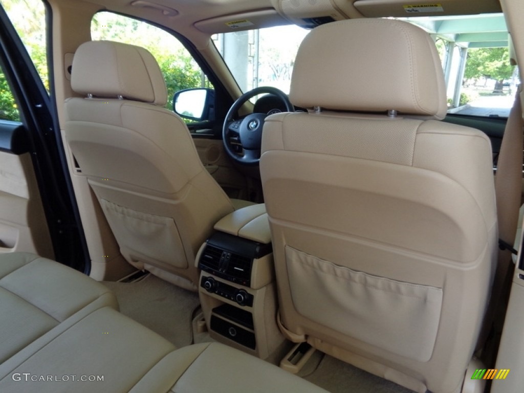 2010 X5 xDrive35d - Monaco Blue Metallic / Sand Beige photo #79