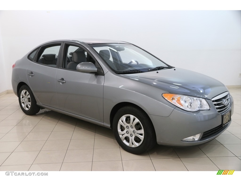 2010 Elantra GLS - Carbon Gray Mist / Gray photo #1