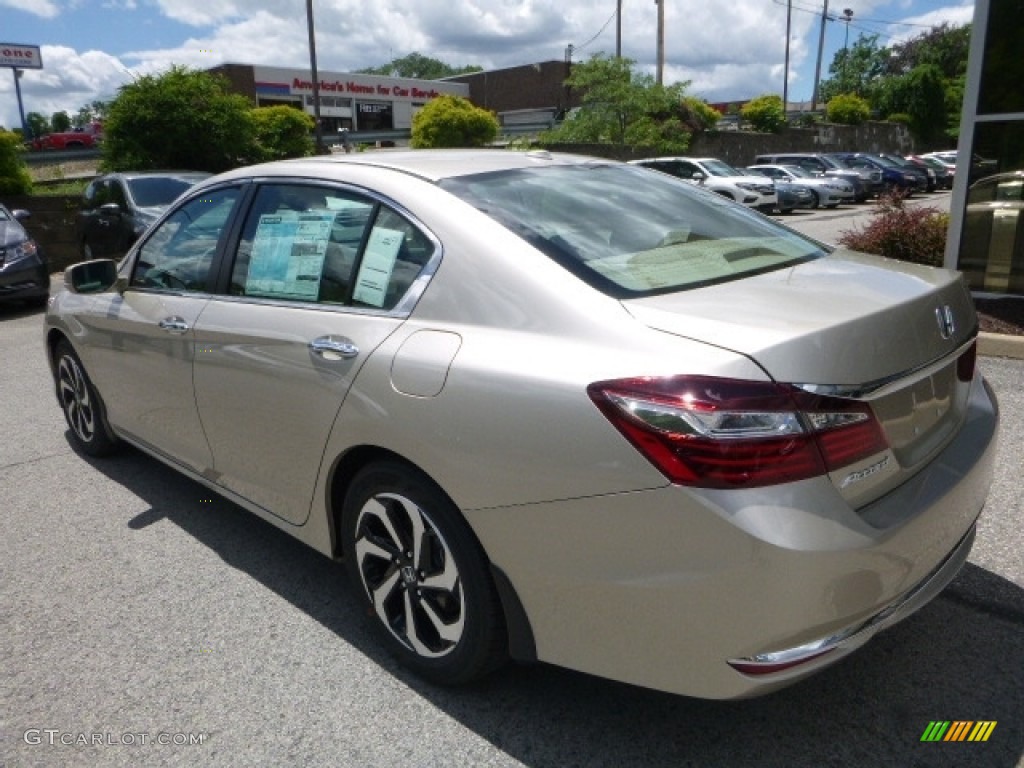 2017 Accord EX-L Sedan - Champagne Frost Pearl / Ivory photo #2