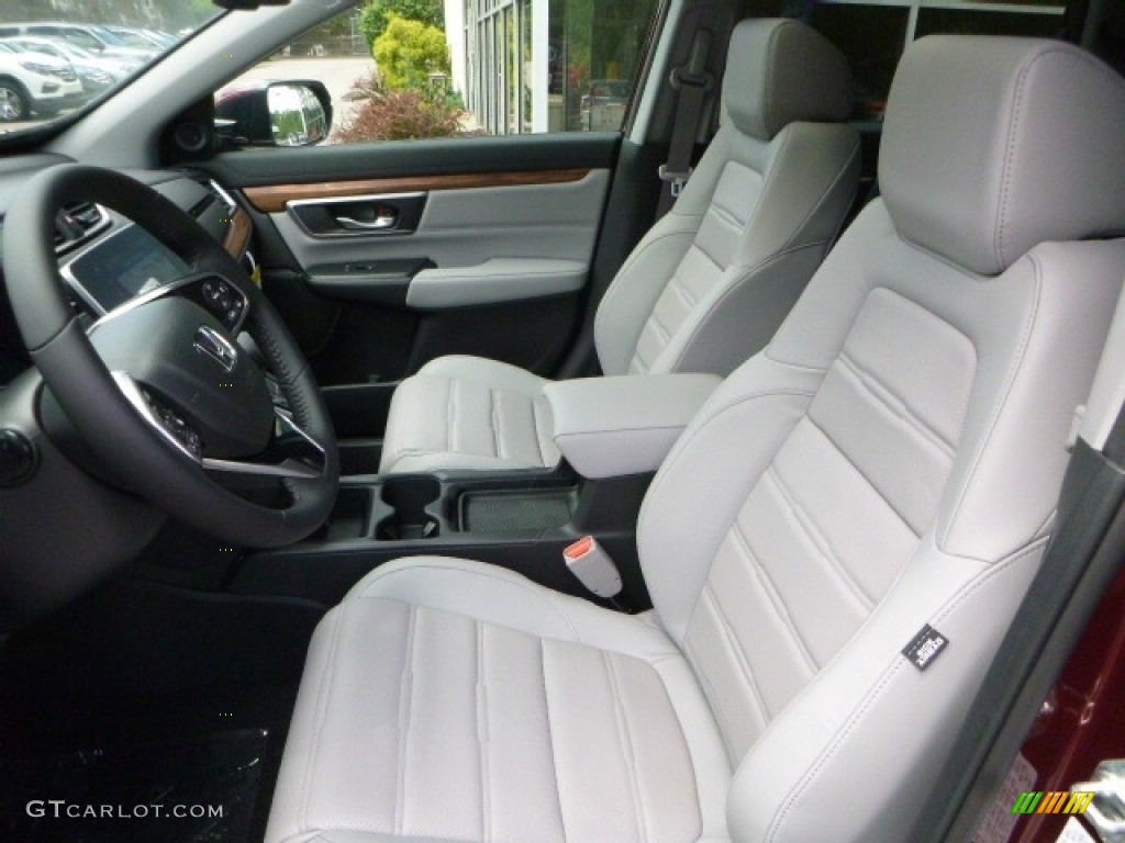 2017 CR-V Touring AWD - Basque Red Pearl II / Gray photo #8