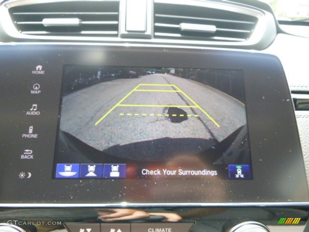 2017 CR-V Touring AWD - Basque Red Pearl II / Gray photo #15