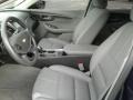 2017 Chevrolet Impala Jet Black Interior Front Seat Photo