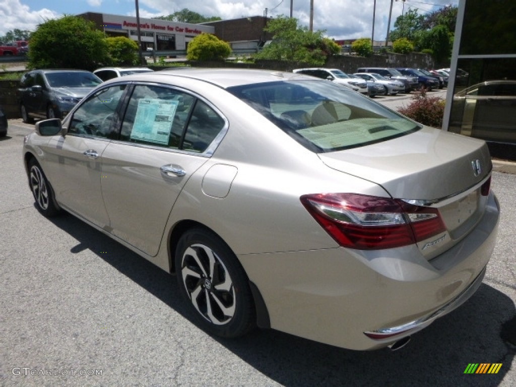 2017 Accord EX-L V6 Sedan - Champagne Frost Pearl / Ivory photo #2