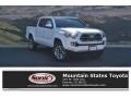 2017 Super White Toyota Tacoma Limited Double Cab 4x4  photo #1