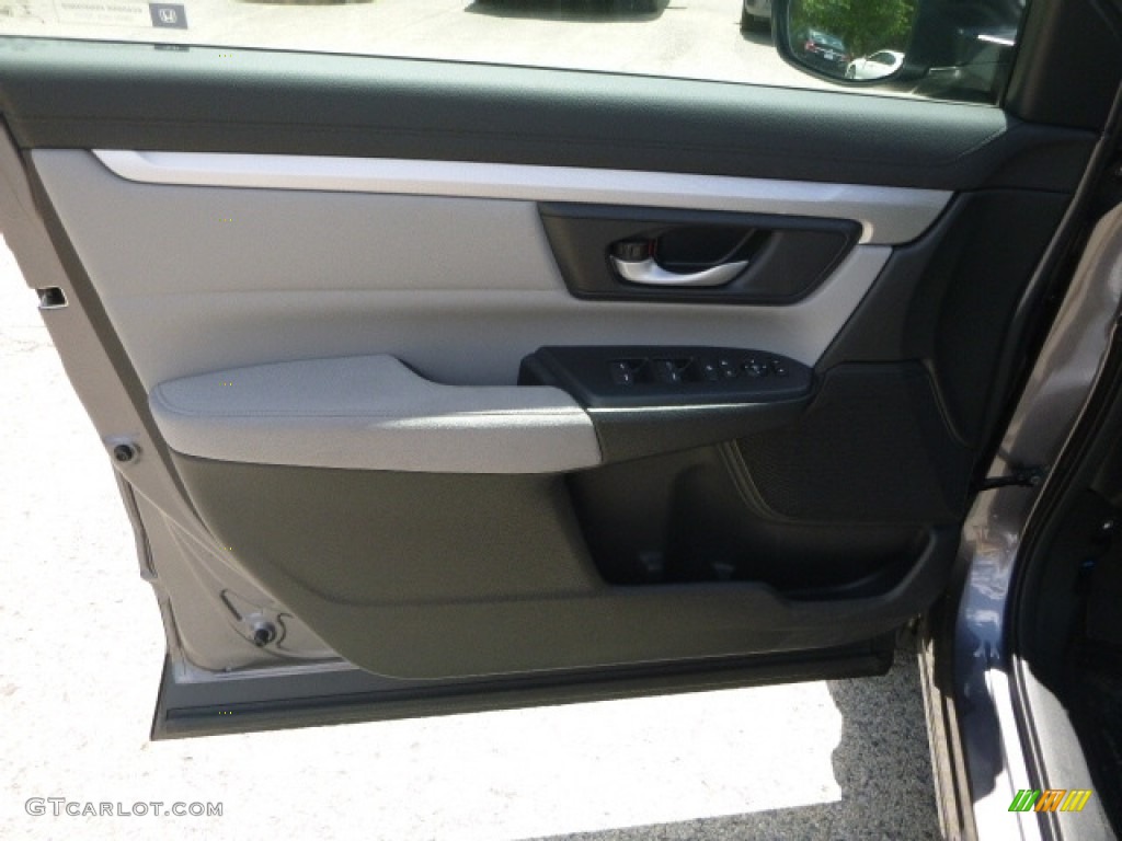2017 CR-V LX AWD - Modern Steel Metallic / Gray photo #11