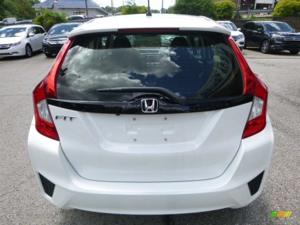 2017 Fit LX - White Orchid Pearl / Black photo #3