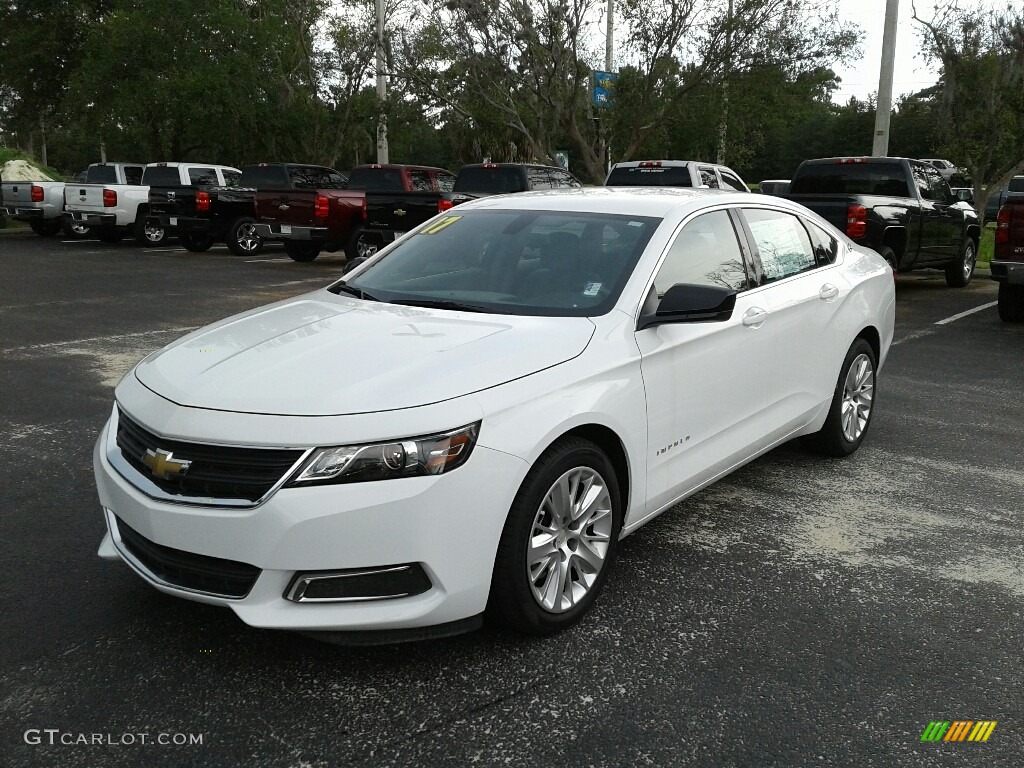 Summit White 2017 Chevrolet Impala LS Exterior Photo #121321322