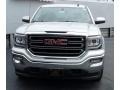 Quicksilver Metallic - Sierra 1500 SLE Double Cab 4WD Photo No. 4