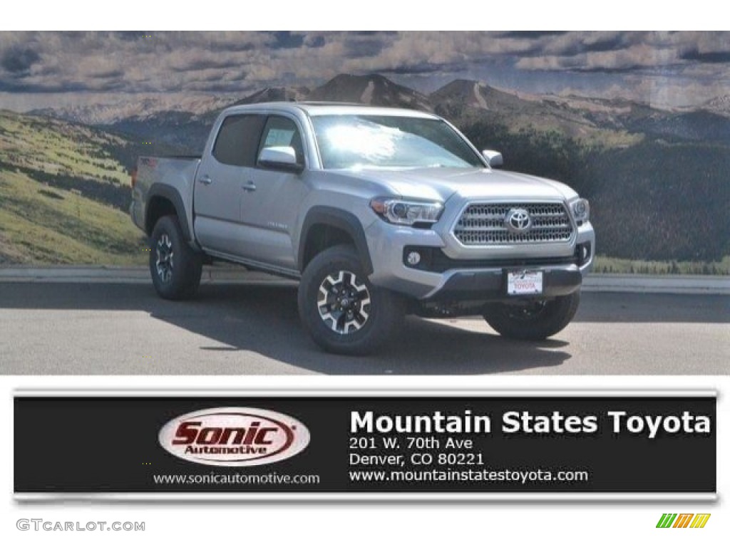 Silver Sky Metallic Toyota Tacoma