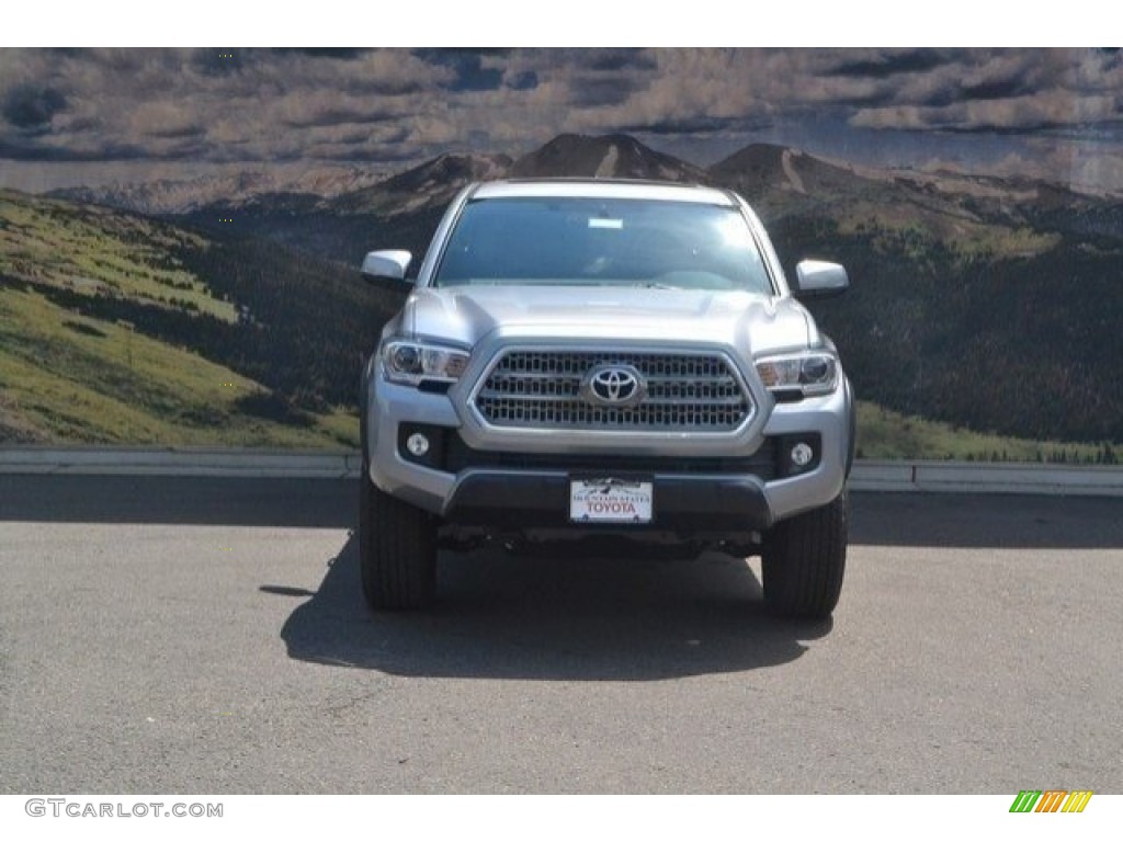 2017 Tacoma TRD Off Road Double Cab 4x4 - Silver Sky Metallic / TRD Graphite photo #2