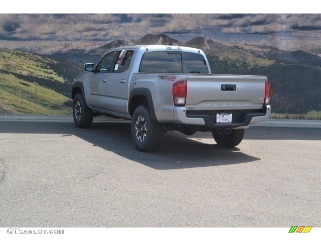 2017 Tacoma TRD Off Road Double Cab 4x4 - Silver Sky Metallic / TRD Graphite photo #3