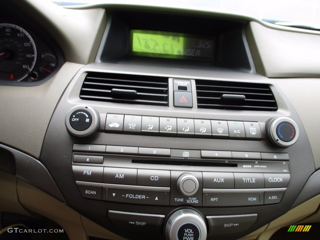 2009 Accord LX-P Sedan - Bold Beige Metallic / Ivory photo #12