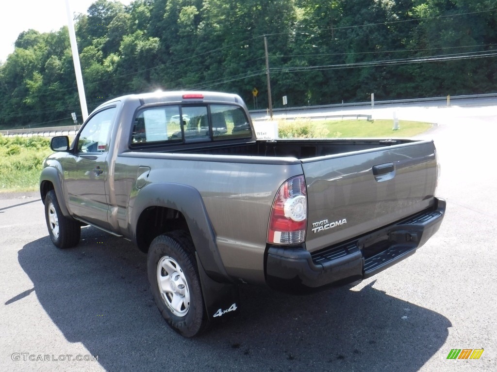 2011 Tacoma Regular Cab 4x4 - Pyrite Mica / Graphite Gray photo #7