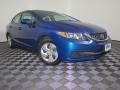 Dyno Blue Pearl 2014 Honda Civic LX Sedan