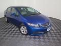 Dyno Blue Pearl - Civic LX Sedan Photo No. 2