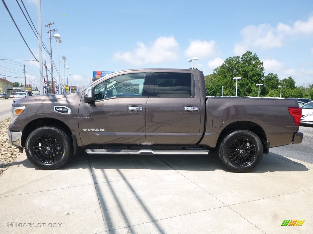 Java Metallic 2017 Nissan Titan SL Crew Cab 4x4 Exterior Photo #121327034