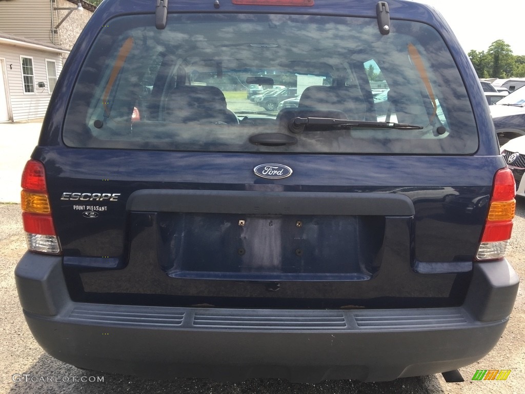 2004 Escape XLS V6 4WD - True Blue Metallic / Medium/Dark Flint photo #5