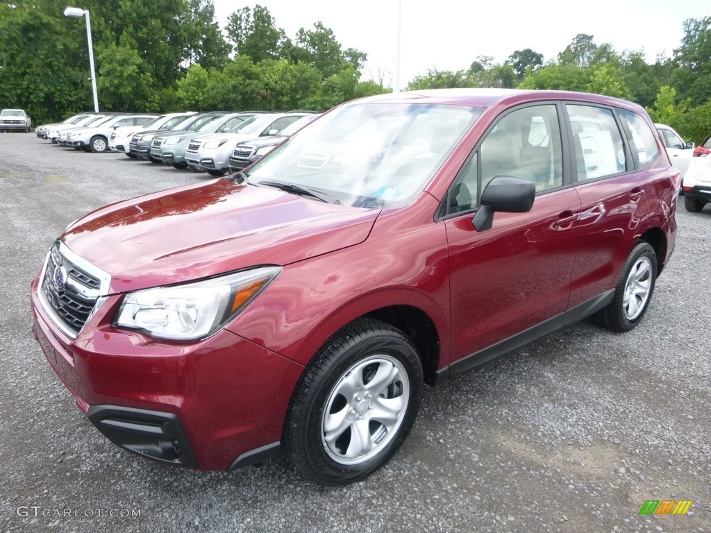 Venetian Red Pearl 2018 Subaru Forester 2.5i Exterior Photo #121328690