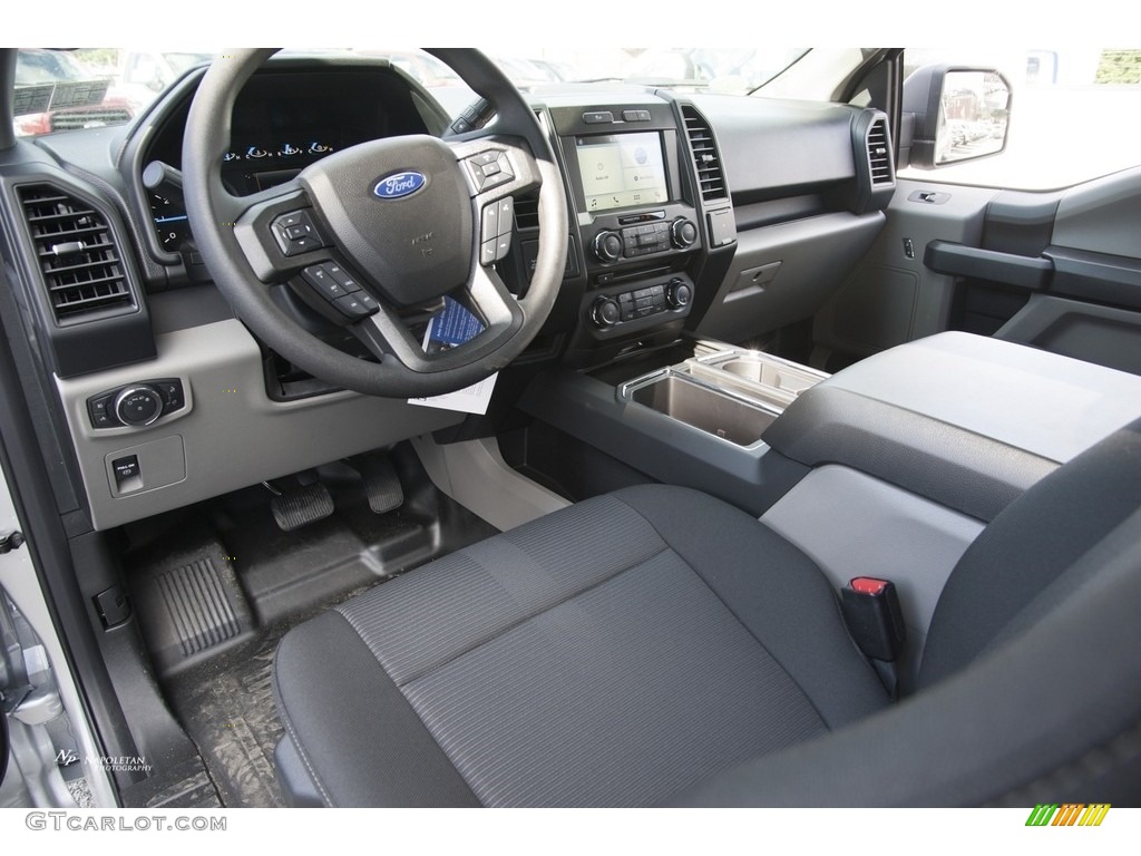 2017 F150 XL SuperCab 4x4 - Ingot Silver / Black photo #9