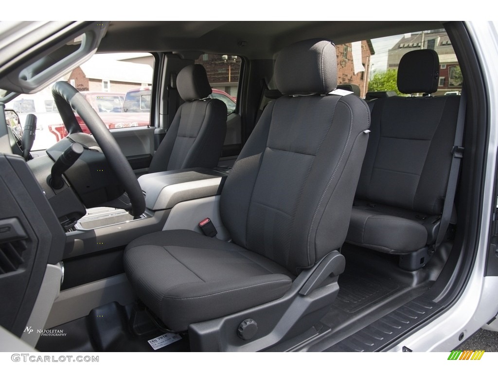 2017 F150 XL SuperCab 4x4 - Ingot Silver / Black photo #10