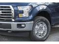 2017 Blue Jeans Ford F150 XLT SuperCab 4x4  photo #2