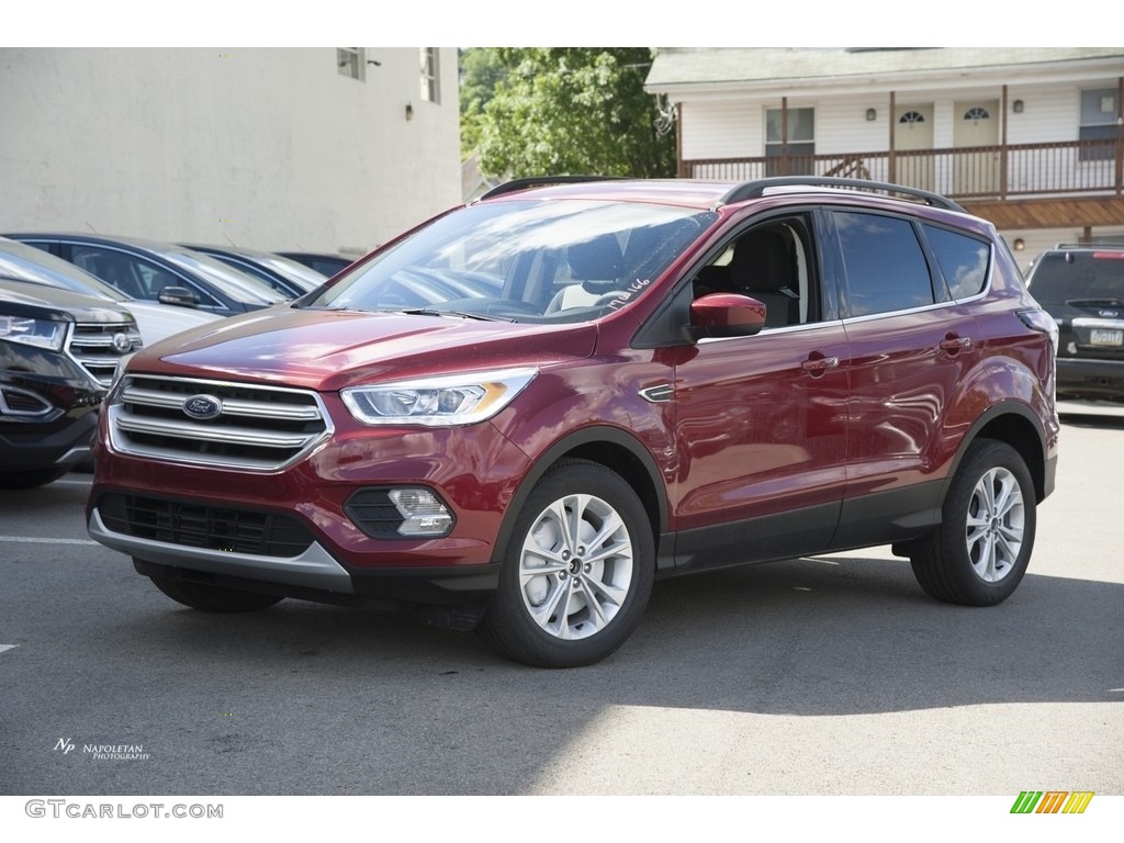 2017 Escape SE 4WD - Ruby Red / Charcoal Black photo #1