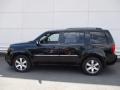 2013 Crystal Black Pearl Honda Pilot Touring 4WD  photo #2