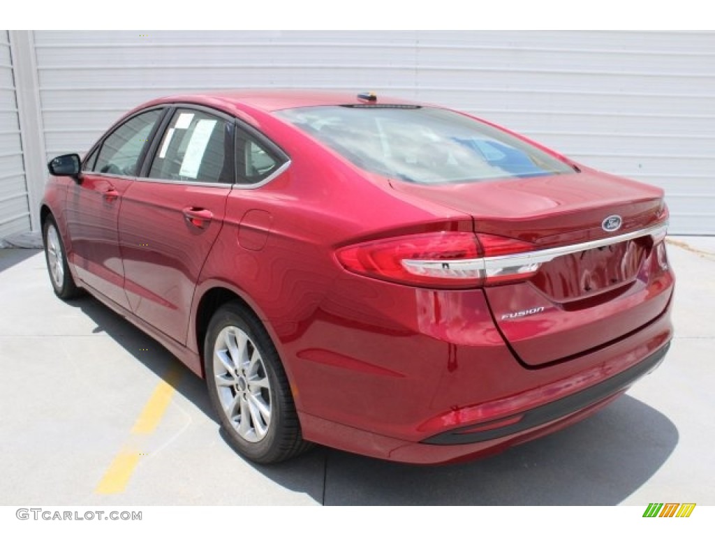 2017 Fusion SE - Ruby Red / Ebony photo #6