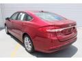 2017 Ruby Red Ford Fusion SE  photo #6