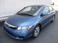 Atomic Blue Metallic - Civic EX-L Sedan Photo No. 9